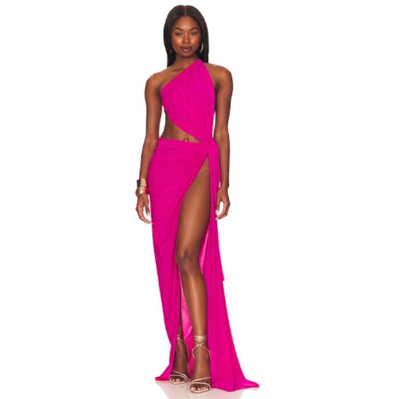 J.Angelique Disa Dress in Fuschia NWOT Size M - Picture 1 of 4